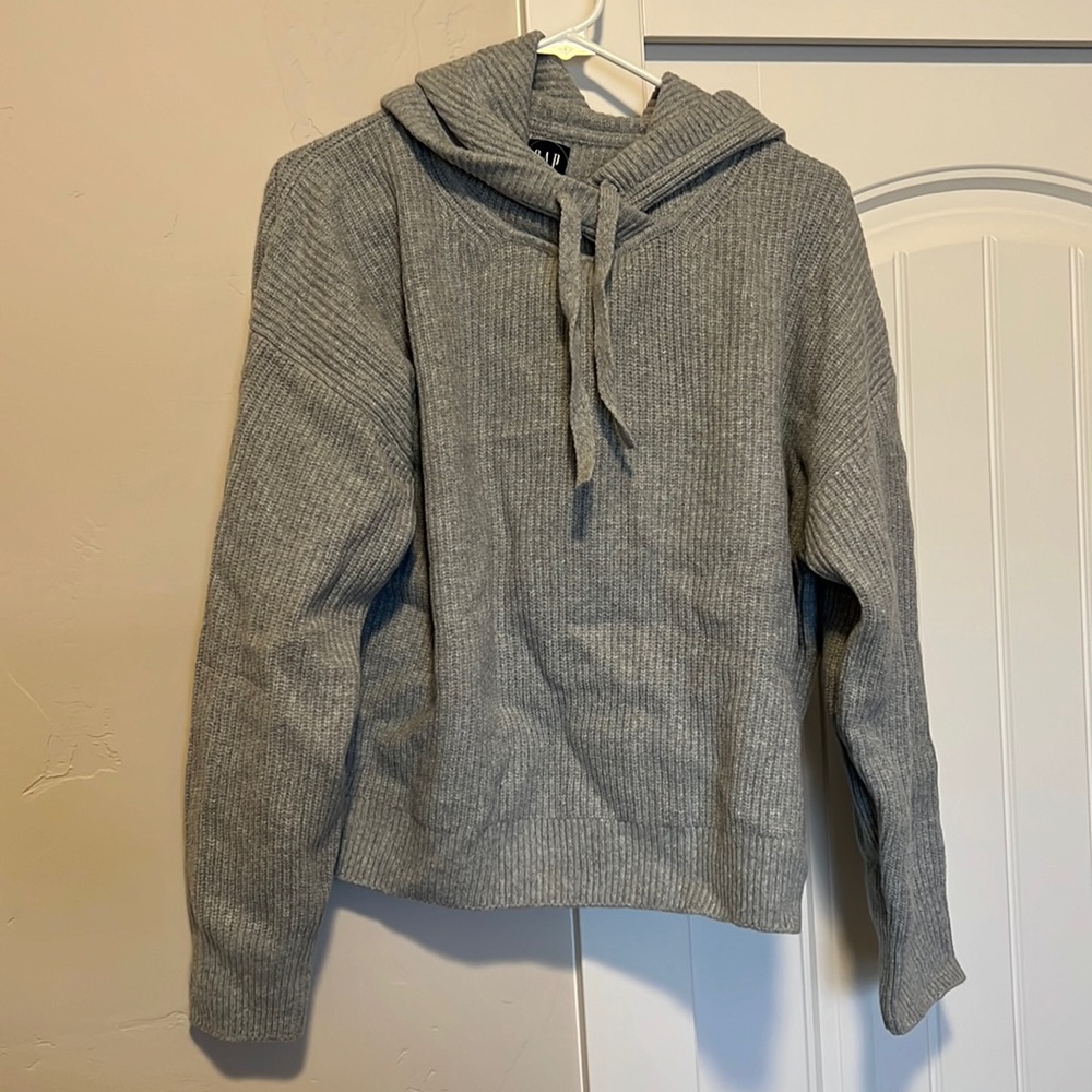 Gap Womens CashSoft Shaker Stitch Sweater Hoodie Large